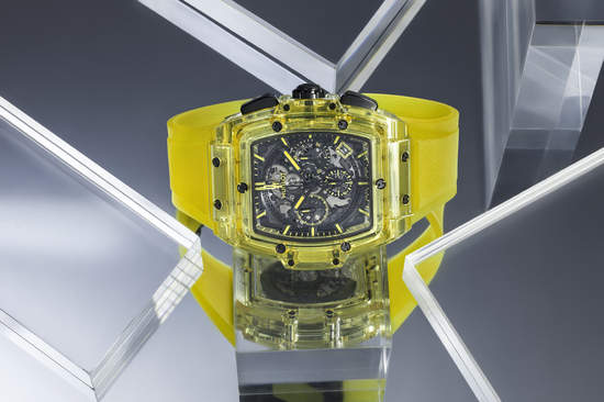 SPIRIT OF BIG BANG 黃色藍寶石腕錶  腕間閃耀太陽的光輝