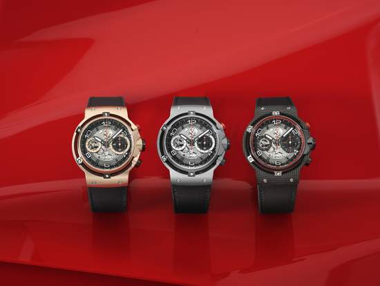全新經典融合系列法拉利GT腕錶 為宇舶與法拉利的合作開創新篇章