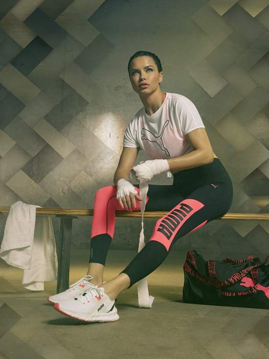 女力戰士 Adriana Lima 再戰卓越 全新訓練戰履 PUMA WEAVE XT 拳力出擊 DO YOU裝備再進化   交織時尚自信魅力