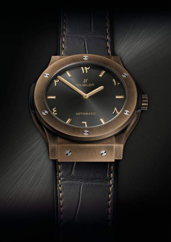 經典融合系列青銅逆時限量錶 永恆材質與創新機制的完美融合