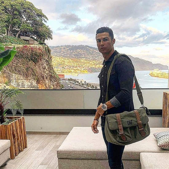 著名足球員C羅（Cristiano Ronaldo）配戴宇舶錶MP09雙軸陀飛輪