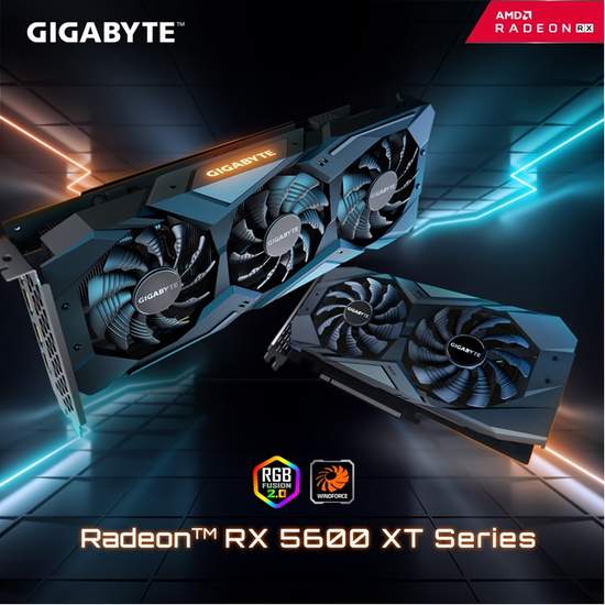 技嘉發布Radeon™ RX 5600 XT遊戲顯示卡 為1080 Pixel高畫質遊戲提供最佳化體驗