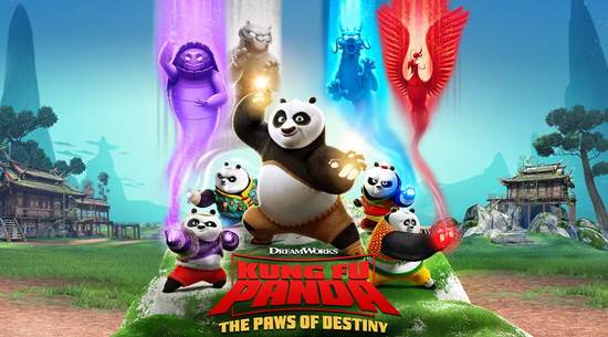DreamWorks頻道在台推出全新影集《功夫熊貓：命運之爪》 功夫熊貓來了！主角阿波現身美麗華向台灣粉絲拜早年！