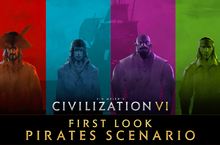 《文明帝國VI》2020年10月遊戲更新現已推出；包含全新「海賊大時代」場景