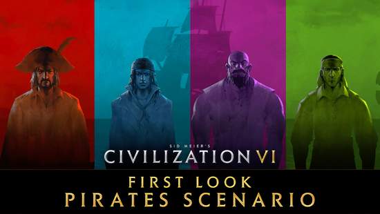 《文明帝國VI》2020年10月遊戲更新現已推出；包含全新「海賊大時代」場景