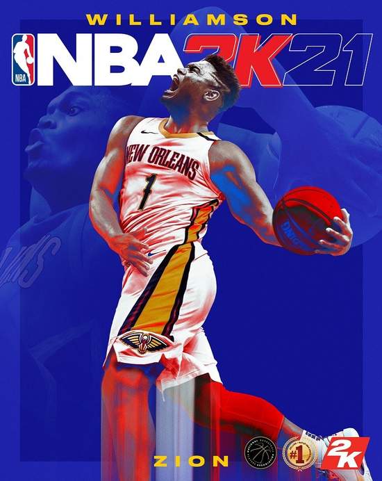 Zion Williamson飛上次世代主機平台《NBA 2K21》封面