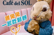最萌兔兔回來了！『Cafe del SOL x 比得兔兔』 期間限定！比得兔兔一日店長及花園舒芙蕾鬆餅套餐