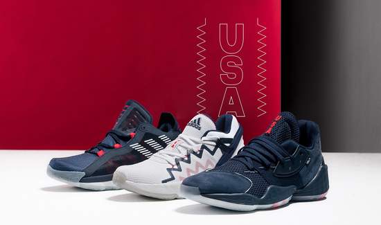 重返籃球最高殿堂！adidas 打造美國夢幻配色系列戰靴 經典紅藍白色系搭配星旗元素 助攻球星制霸全賽場