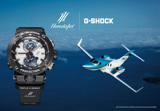 G-SHOCK x HondaJet攜手翱翔天際 實現冒險刺激的飛行夢想