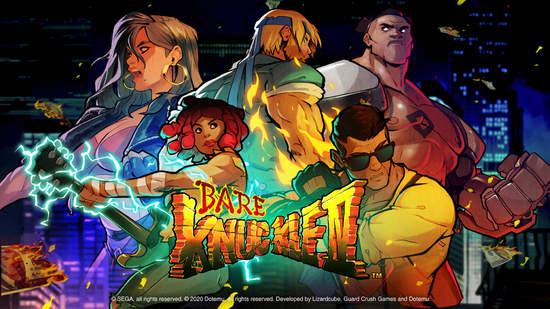 H2 Interactive，動作遊戲《Bare Knuckle IV（格鬥三人組4 / Streets of Rage 4）》PS4/Nintendo Switch™ 亞洲實體版 7月 30日正式上市以及已開始預購