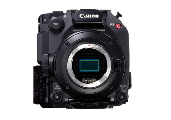 全新可交換式鏡頭電影級4K攝影機EOS C300 Mark III 及 廣角10倍電動變焦電影鏡頭CN10×25 IAS S 靈活搭配強化應對高畫質影片攝製需要