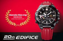 EDIFICE x Honda Racing Team 三度聯名 熱情奔放與沉穩睿智的紅黑 專屬熱血賽道精神   