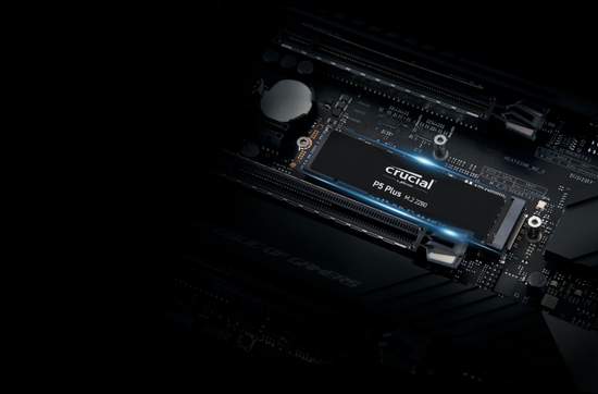 美光全新 Crucial P5 Plus PCIe Gen4 SSD 打造高速儲存體驗，大幅提昇消費者電腦效能