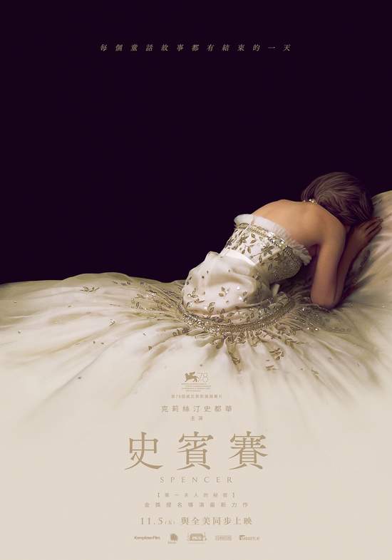 克莉絲汀史都華主演「黛妃」 中文片名改為《史賓賽》更貼近黛妃內心世界