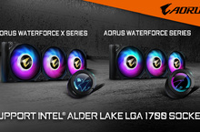 技嘉AORUS WATERFORCE全系列水冷 支援12代Intel®處理器