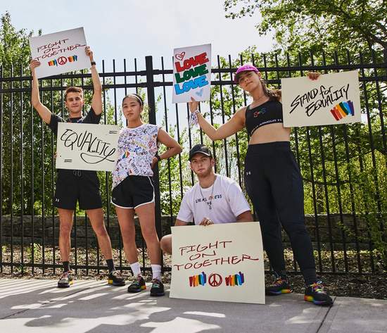 穿上彩虹一起為愛驕傲！ UNDER ARMOUR響應平權 UA Pride系列繽紛上架