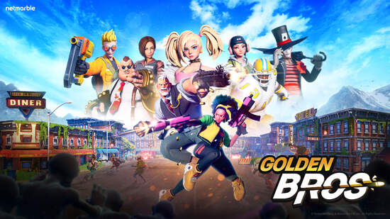 網石全新休閒射擊遊戲《Golden Bros》 雙平台與PC版本正式上市