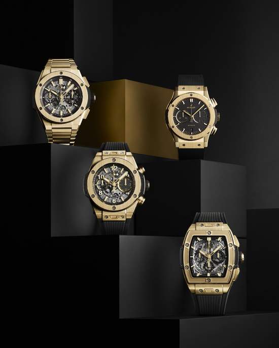 宇舶推出全系列六款黃金材質腕錶  承襲”融合的藝術”品牌精神