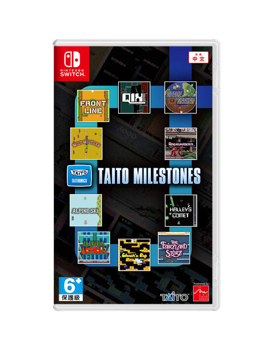 《TAITO MILESTONES》中文版確定4月14日上市，實體盒裝版預售進行中！