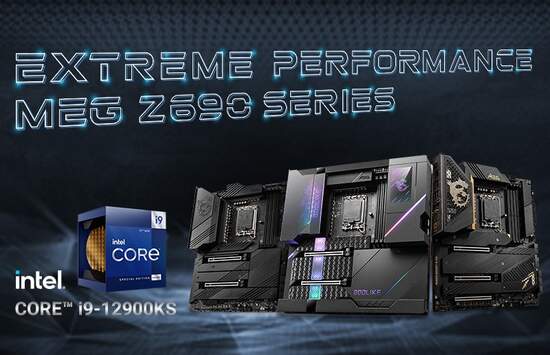 MSI 600系列主機板釋出Intel® Core™ i9-12900KS處理器專用BIOS