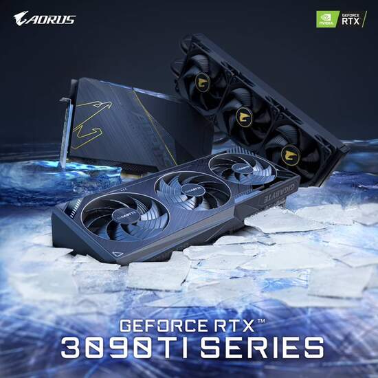技嘉發表最新GeForce RTX™ 3090 Ti系列顯示卡 地表最強運算GeForce RTX™ 顯示晶片