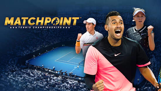 H2 Interactive，《Matchpoint - Tennis Championships Legends Edition（決勝點：網球冠軍賽 傳奇版）》 Nintendo Switch 繁體中文實體版正式發售