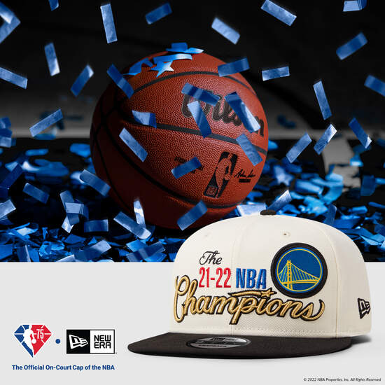 王者歸來！金州勇士隊登頂2021-22 NBA總冠軍，New Era冠軍帽首波限量發售熱血同慶！