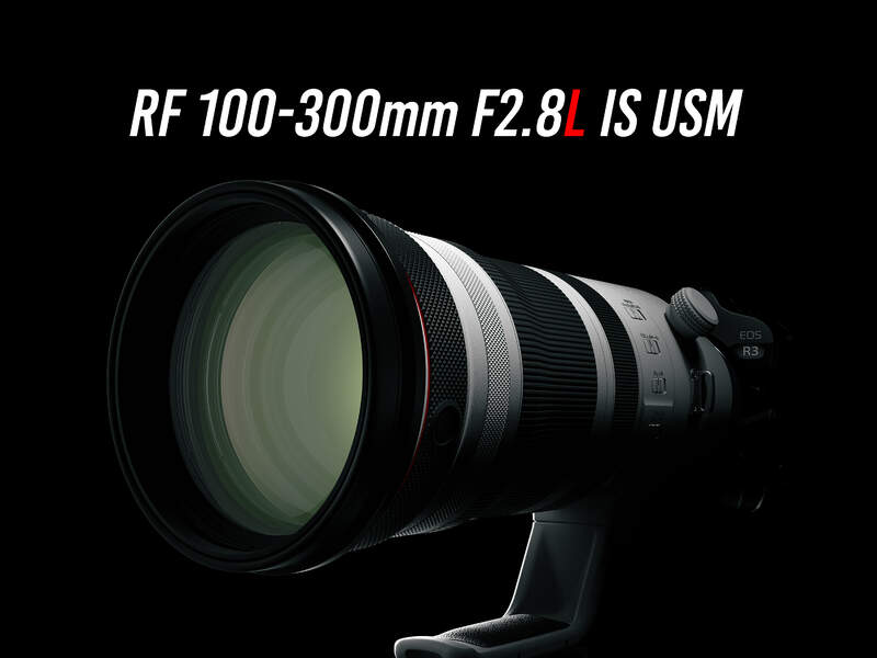 Canon 全新旗艦級RF大光圈望遠變焦鏡頭 RF 100-300mm f/2.8L IS USM 正式在台發售