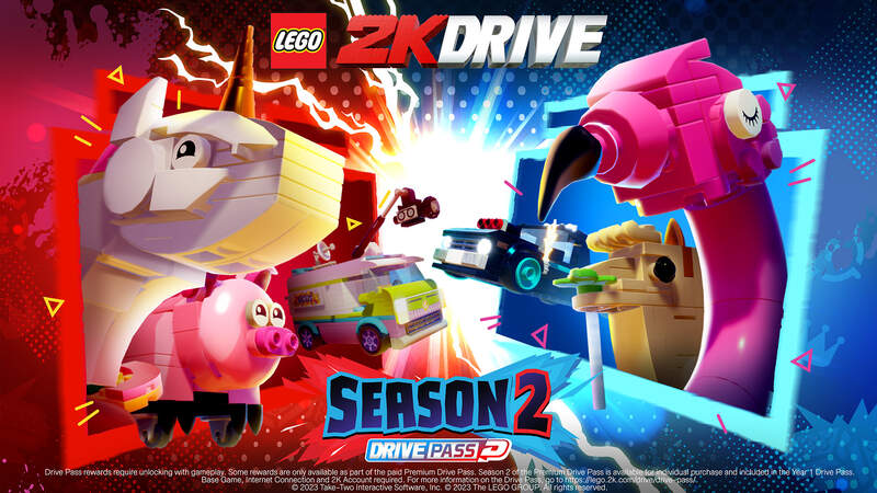 《樂高®2K 飆風賽車》宣布「駕駛通行證第2季」現已推出