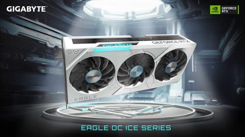 技嘉科技發表GeForce RTX 40 EAGLE OC ICE系列顯示卡