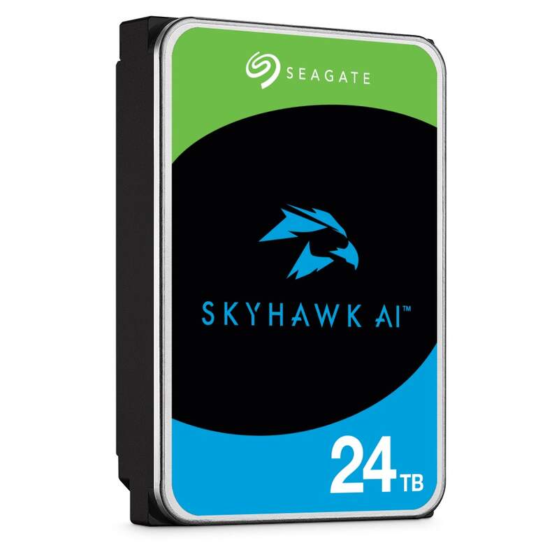 Seagate SkyHawk AI 24TB 大幅提升邊緣安全環境的容量和效能