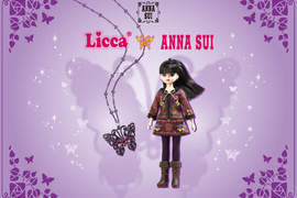 ANNA SUI安娜蘇 x Licca 莉卡娃娃 限量 900 組即將發售 ANNA SUI安娜蘇 x Licca 莉卡娃娃 限量 900 組即將發售