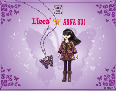 ANNA SUI安娜蘇 x Licca 莉卡娃娃 限量 900 組即將發售 ANNA SUI安娜蘇 x Licca 莉卡娃娃 限量 900 組即將發售