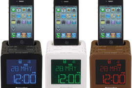 iPhone FM迷你音響 i-BLOQ 還可設定睡眠音樂 iPhone FM迷你音響 i-BLOQ 還可設定睡眠音樂