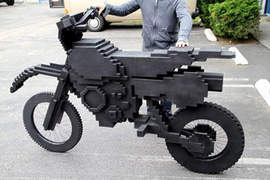 超搶眼木製 Pixel 摩托車 超搶眼木製 Pixel 摩托車