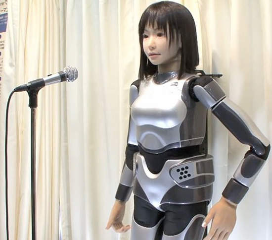 歌姬機器人「未夢」 真人假人真的傻傻分不清楚惹 - 圖片1 歌姬機器人「未夢」 真人假人真的傻傻分不清楚惹 - 圖片1