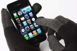 iphone / ipad 專用手套 冬天怕冷還是可以玩 iphone / ipad 專用手套 冬天怕冷還是可以玩