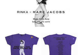 梨花脫了! Rinka X MARC JACOBS 裸身做公益 梨花脫了! Rinka X MARC JACOBS 裸身做公益