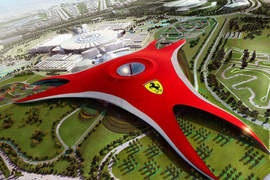 法拉利主題樂園 Ferrari Theme Park 終於開幕~! 法拉利主題樂園 Ferrari Theme Park 終於開幕~!