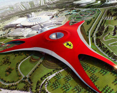 法拉利主題樂園 Ferrari Theme Park 終於開幕~! 法拉利主題樂園 Ferrari Theme Park 終於開幕~!