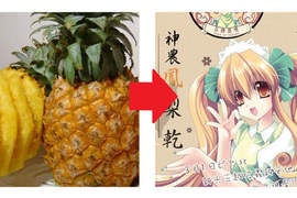 台灣萌系農產品 鳳梨娘應援中!!! 台灣萌系農產品 鳳梨娘應援中!!!