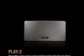 Sonos Play:3 全新多功能無線喇叭 假日在家享受音樂的最好良伴 Sonos Play:3 全新多功能無線喇叭 假日在家享受音樂的最好良伴