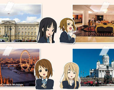 《K-ON!輕音部》電影還沒上就有英國聖地巡禮團? 《K-ON!輕音部》電影還沒上就有英國聖地巡禮團?