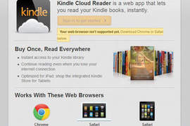 亞馬遜出款Kindle Cloud Reader 看書可以更方便了 亞馬遜出款Kindle Cloud Reader 看書可以更方便了