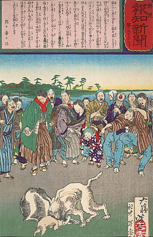 1870年代日本報紙上如浮世繪一般的新聞插圖 - 圖片3 1870年代日本報紙上如浮世繪一般的新聞插圖 - 圖片3