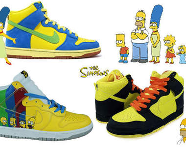 辛普森家庭上身 Nike Dunk 辛普森家庭上身 Nike Dunk
