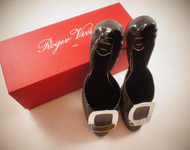 Roger Vivier - CHIPS T.05 蟒蛇皮鞋鞋不小心入手啦!>///< Roger Vivier - CHIPS T.05 蟒蛇皮鞋鞋不小心入手啦!>///<