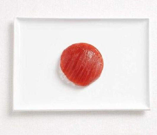 用食物做出來的12國旗 - 圖片1 用食物做出來的12國旗 - 圖片1