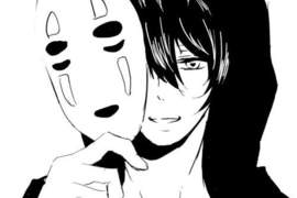 日本網友將《無臉男擬人化》啦!萌~~♥ 日本網友將《無臉男擬人化》啦!萌~~♥