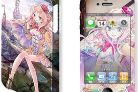 《鍊金術士梅露露》圖樣iPhone4/4S保護殼&保護貼 預約受付中♥ 《鍊金術士梅露露》圖樣iPhone4/4S保護殼&保護貼 預約受付中♥
